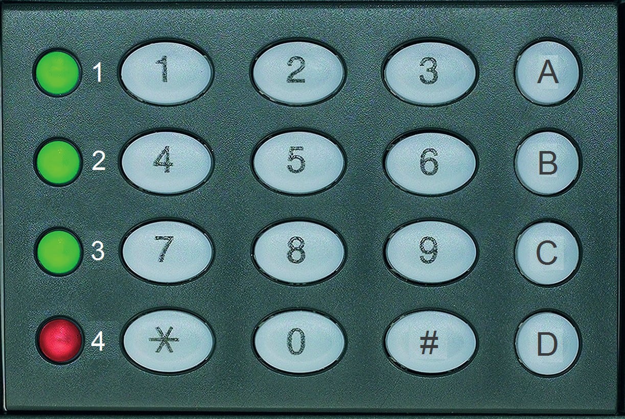 CAME SPA - CMC846CA-0030 PXKIN TASTIERA DA INCASSO NERA