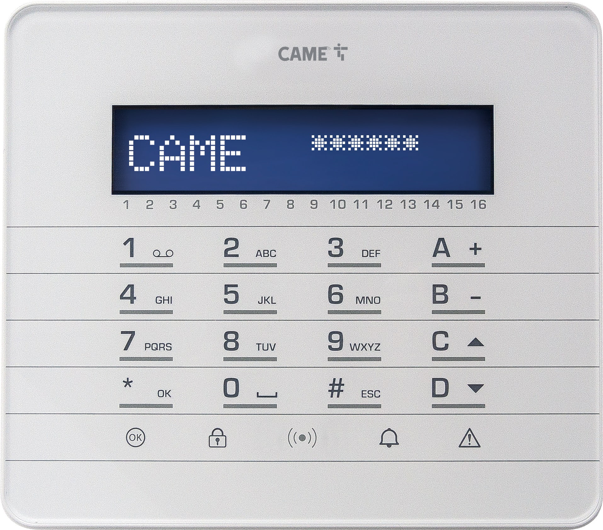 CAME SPA - CMC846CA-0130 PXWKTB02 TASTIERA BIANCA RADIO SIST.PXC2