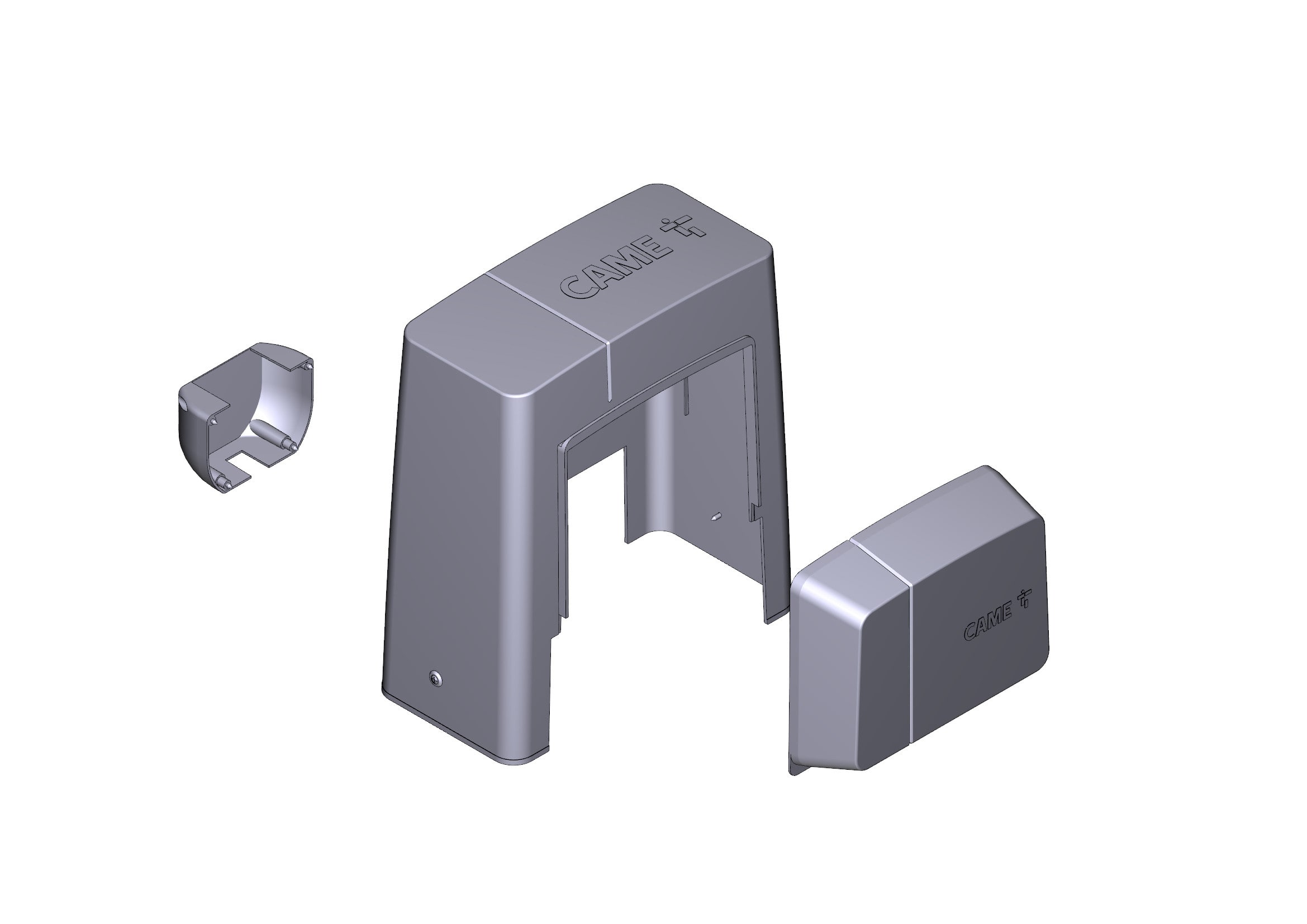 CAME SPA - CMC88001-0084 GRUPPO PLASTICHE BK DARK GREY RAL 7024