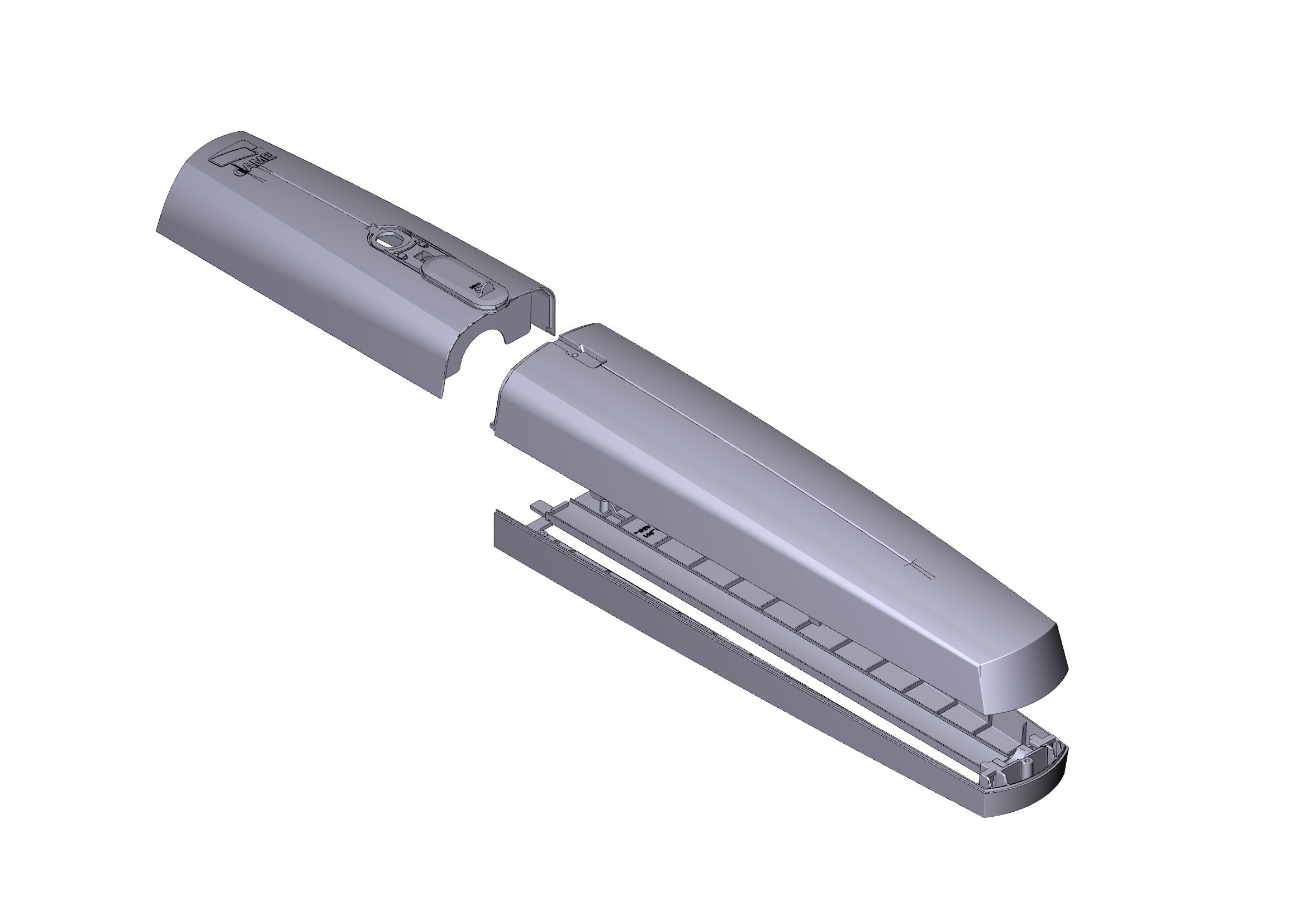CAME SPA CMC88001-0202 GRUPPO PLASTICHE EST. RAL7024 AXI20-25
