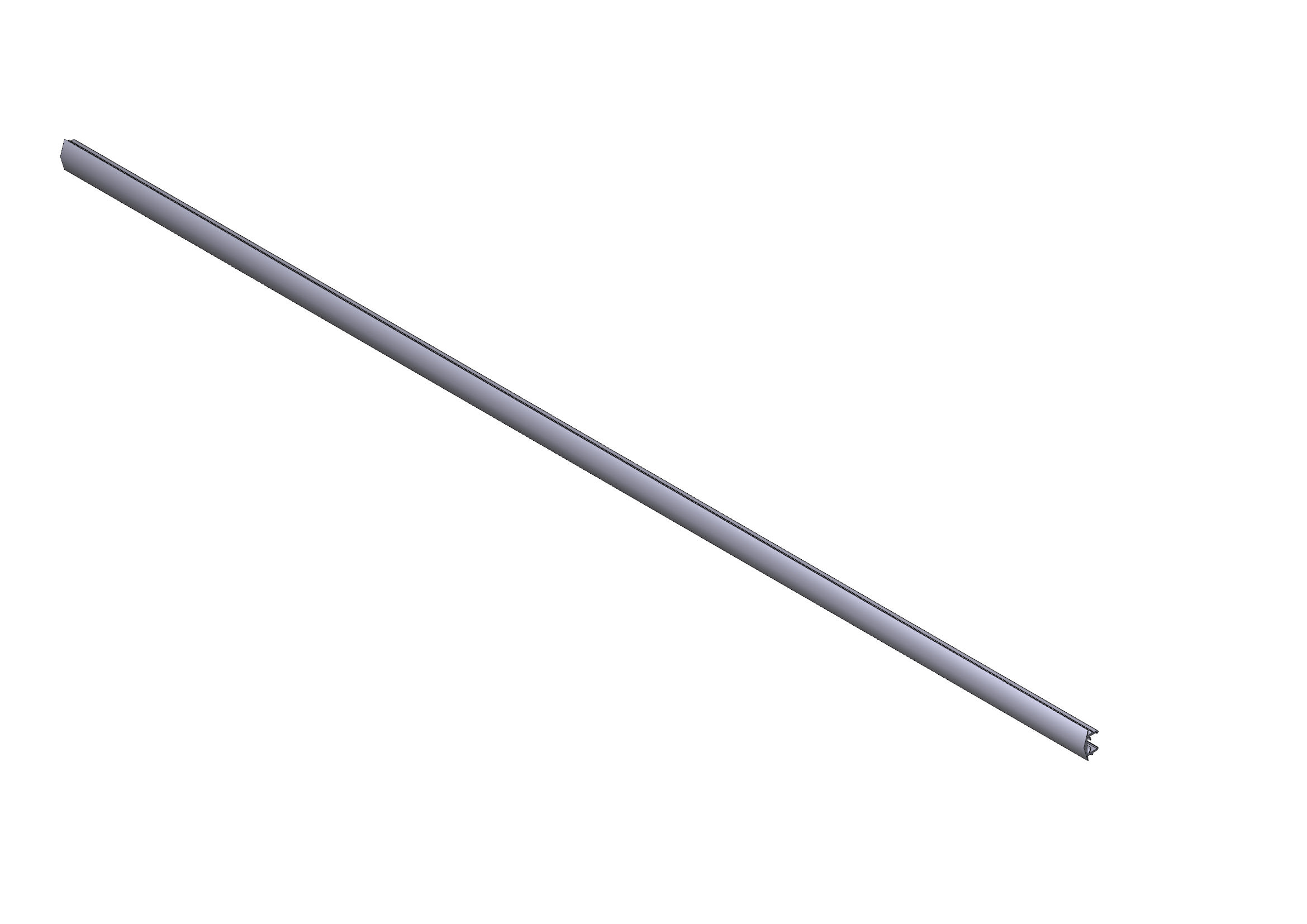 CAME SPA - CMC88003-0039 COPRICAVA ASTA GPX GPT GT4 GT8 L=2M 5PZ