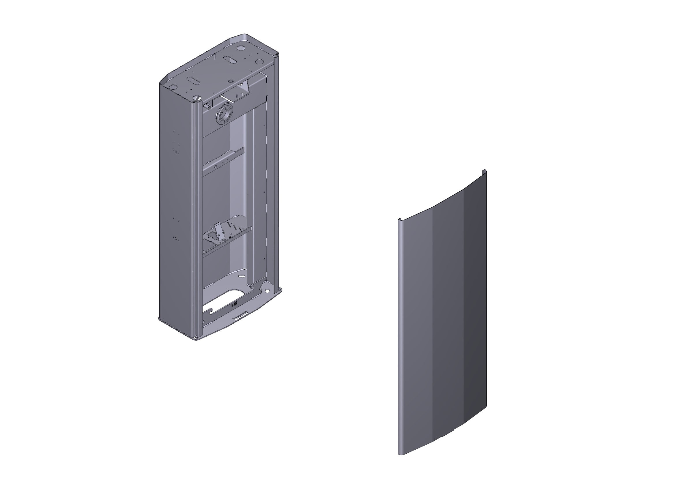 CAME SPA - CMC88003-0097 ARMADIO CON PORTA BARRIERA GT8