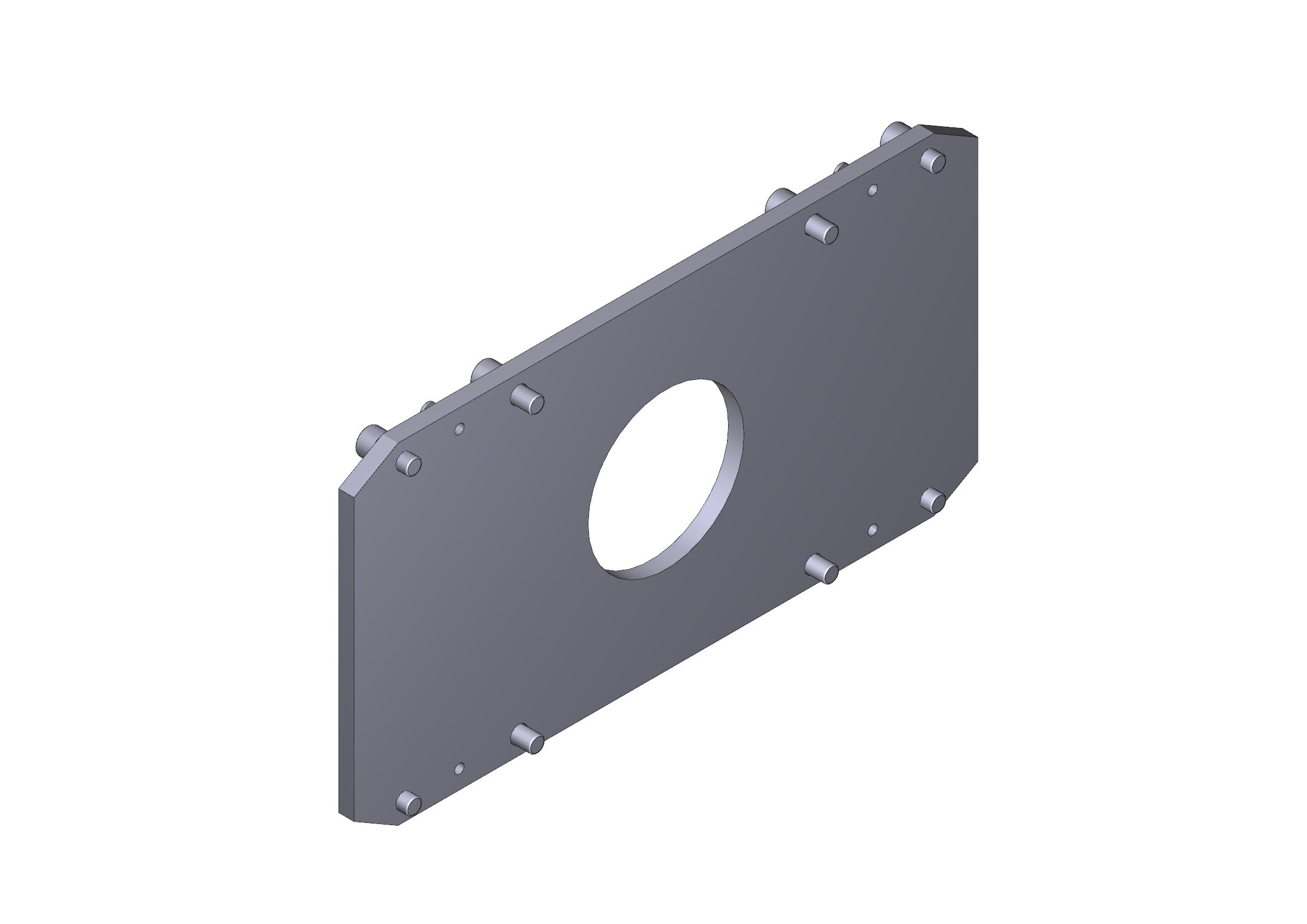 CAME SPA - CMC88003-0100 PIASTRA INTERMEDIA GT8