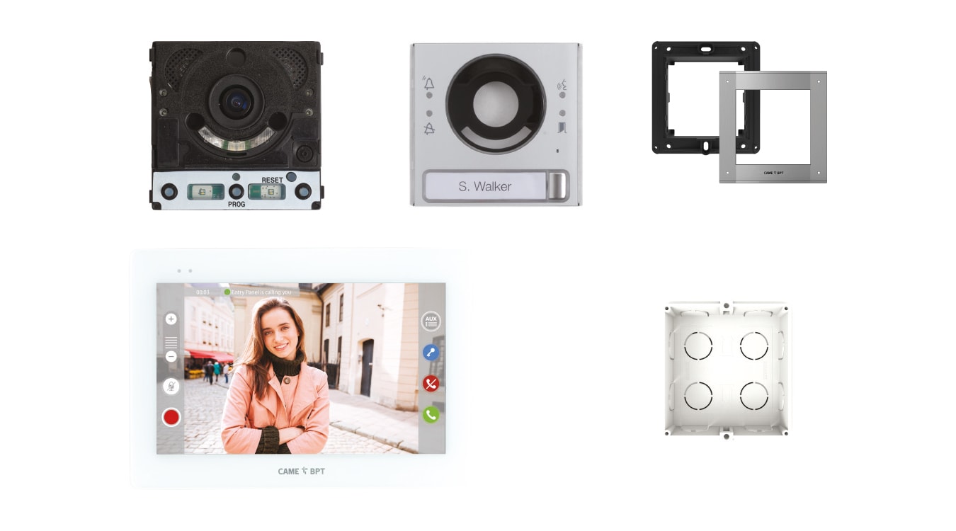 CAME SPA - CMC8K40CF-010 XTS 7IPMTMVKIT-KIT VID. MONO. XTS7IP+MTM