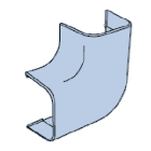CANALPLAST - CANCONCP70 CURVA PIANA 70 B.9010
