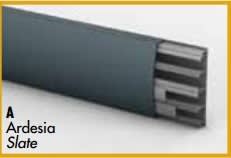 CANALPLAST - CANSMT120A CAN.SIMMETRICO 120X29 ARDESIA 4 SCOMPART