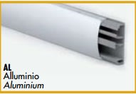 CANALPLAST - CANTRSAL BAT.TR2000 75x25 ALLUMINIO
