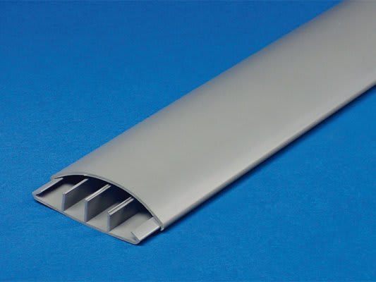 CANALPLAST - CANZBF CAN.MEZZOTONDO 75X18X4S G