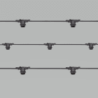 LAMPO LIGHTING TECHN - LMOCTN11E27BI CATENARIA PTL E27 IP65 BIANCA - 11 M
