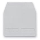 CABUR SRL - CBRCB431GR CB10/PT/GR PIASTRINA TERMINALE GRIGIA