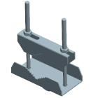 C.B.D. CBDA052500 ZANCA TB GIGANTE PER PALI D.30-50MM