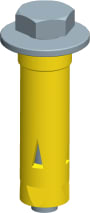 C.B.D. CBDA053700 ESPANSORE 10 MA C/VITE 10X65