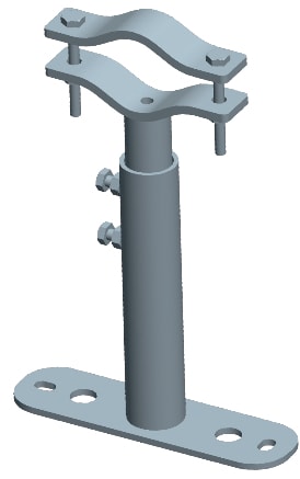 C.B.D. CBDA056901 ZANCA TELESC. TUBOLARE 15-24 CM