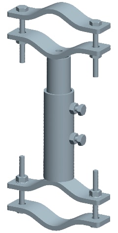 C.B.D. - CBDA056904 DISTANZ. REG. 25-41CM X PALI 42-90