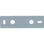 C.B.D. CBDA057807 CONTROPIASTRA 210X60X5MM ZINC.FUOCO