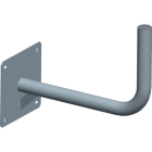 C.B.D. - CBDA801415 SUPPORTO MURO D.50X2MM LUNGH.25CM