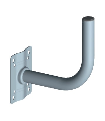 C.B.D. - CBDA801440 SUPP. MURO 24CM PIASTRA 15X12X2.5CM