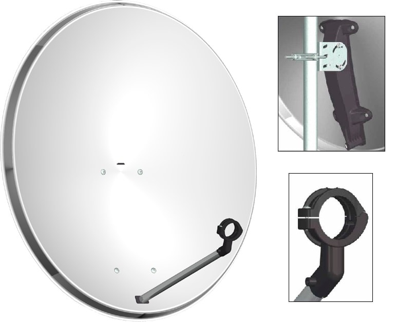 C.B.D. - CBDF201065 PARAB EASY 65 ACCIAIO BULK BIANCA