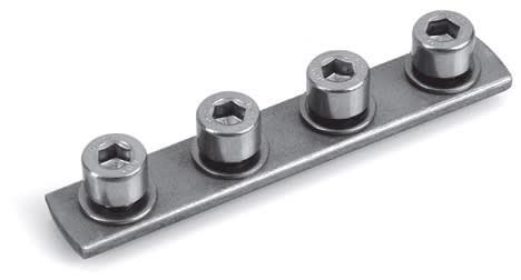 C.B.D. - CBDS083004 PIASTRA INOX UNIONE PROFILI+VITERIA