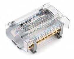CABUR SRL CBRQBLOK4161N QBLOK4P160A14 MORSETTIERA 160A 14 F.