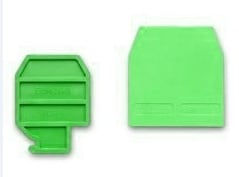 CABUR SRL CBRTO911 TEO.2/PT PIASTRINA TERMINALE VERDE