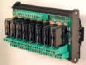 CABUR SRL CBRXR082E24 R82E24 MODULO 8 RELE 24VDC 2SC 8A