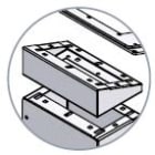 CEB S.P.A. - CBSIC20 IC20 PIANO INCLINATO PER COLONNA CL...
