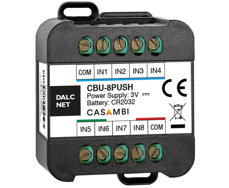 DIGIMAX SRL - DIXCBU-8PUSH RAGNETTO CASAMBI 8 INGRESSI FILARI