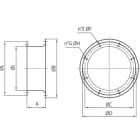 ELICENT (MAICO) - ELI5BO9645 CC-BO 45 BOCCAGLIO CC RAL 7001