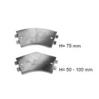 LUCIANO RUSSO SRL - LRSCCRP105Z4 COP. CURVA PIANA 45 100X20MM SENDZIMIR