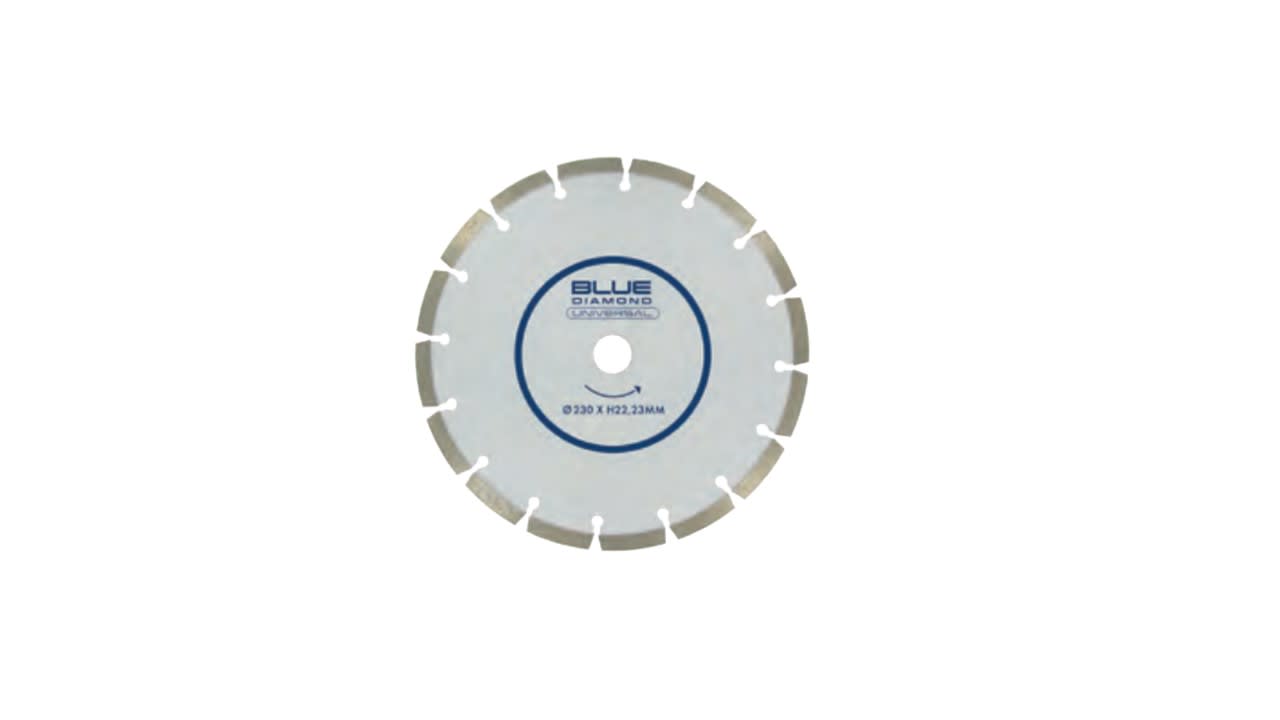 HIKOKI POWER TOOLS - HIACEBD125310 DISCO BLUE DIAM. CEBD D125X22.23MM