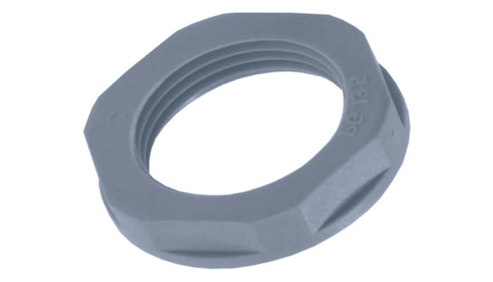 CEMBRE SPA - CEM1143M20G CONTRODADO CON COLLARE, IN POLIAMMIDE PA6.6, M20x1,5, GRIGIO RAL 7001