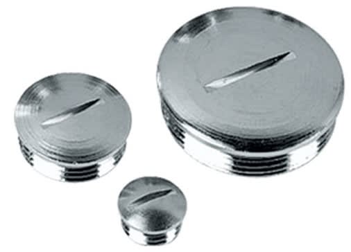 CEMBRE SPA - CEM2053M32N TAPPO, IN OTTONE NICHELATO, PASSO METRICO M32x1,5, IP54