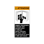 CEMBRE SPA - CEM2613300-GB ETICH.VS-I133 PER IMP.ELETTR.125X62 INGL