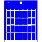 CEMBRE SPA - CEM49167 TARGHETTA ADESIVA PER COMPONENTI, PREFUSTELLATA, IN PVC RIGIDO, 15x67mm, VERDE