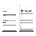 CEMBRE SPA - CEM56009 CARTELLINO WIT-W PER CONDUT.SPESSORE 0,3