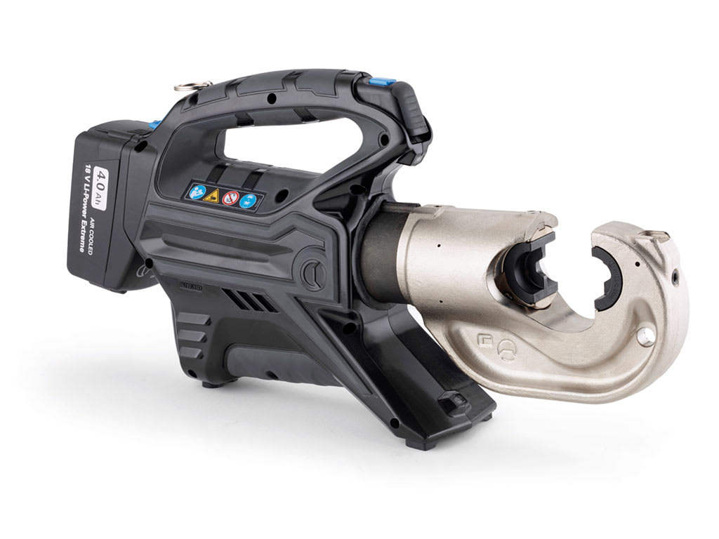 CEMBRE SPA - CEMB1300L-C UTENSILE OLEODINAMICO A BATTERIA PER LA COMPRESSIONE, DA 132kN, STANDARD, CON TESTA A C APERTURA MAGGIORATA, PER CONNETTORI ELETTRICI FINO A 400 MMQ