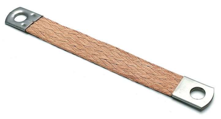 CEMBRE SPA - CEMFL10-200 TRECCIA FLESSIBILE, LUNGHEZZA 200mm, VITE 8 SEZIONE 10mmq