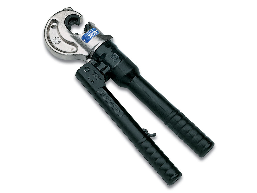 CEMBRE SPA - CEMHT120 UTENSILE OLEODINAMICO PER LA COMPRESSIONE, DA 120kN, CON TESTA A C APERTA, PER CONNETTORI ELETTRICI FINO A 400 MMQ