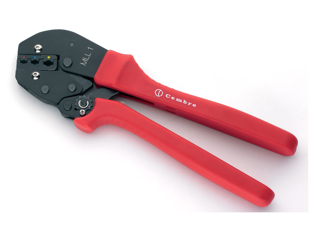 CEMBRE SPA - CEMMLL1 UTENSILE MECCANICO PER LA COMPRESSIONE, PER CONNETTORI PREISOLATI DA 0,25 A 6 MMQ