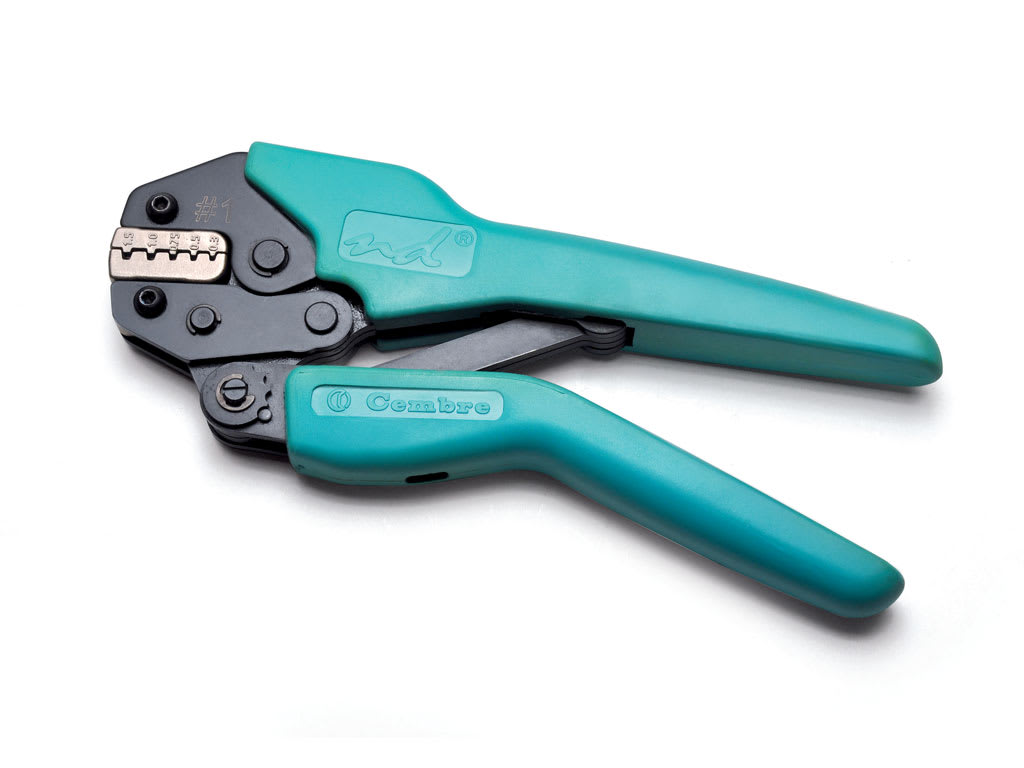 CEMBRE SPA - CEMND1 UTENSILE MECCANICO PER LA COMPRESSIONE, SERIE ND, PER TUBETTI TERMINALI NUDI E PREISOLATI IN PP DA 0,3 A 1,5 MMQ