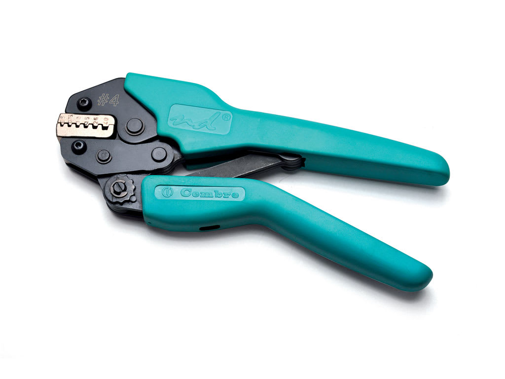 CEMBRE SPA - CEMND4 UTENSILE MECCANICO PER LA COMPRESSIONE, SERIE ND, PER TUBETTI TERMINALI NUDI E PREISOLATI IN PP DA 0,5 A 4 MMQ