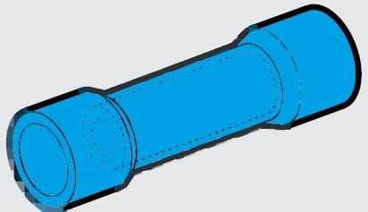 CEMBRE SPA - CEMNL06-M GIUNTO TESTA-TESTA NYLON BLU SEZ.1,5-2,5