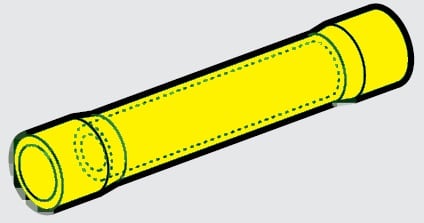 CEMBRE SPA - CEMPL01-M GIUNTO TESTA-TESTA, PREISOLATO IN PVC, VERDE, PER CONDUTTORI IN RAME, SEZIONE 0,2-0,5 mmq