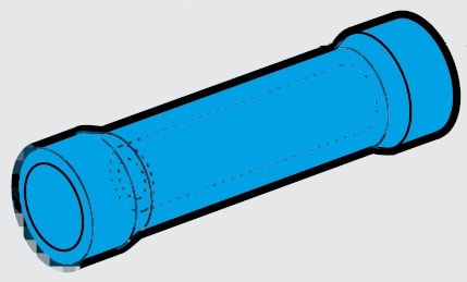 CEMBRE SPA - CEMPL06-M GIUNTO TESTA-TESTA, PREISOLATO IN PVC, PER CONDUTTORI IN RAME
