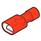 CEMBRE SPA - CEMRF-M608P INNESTO MASCHIO ROSSO 6.35x0.8 TUTTO ISOL.