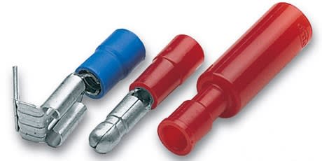 CEMBRE SPA - CEMRKF-BM4 INNESTO CILIND.MASCHIO RINF.ROSSO DIAM.4MM