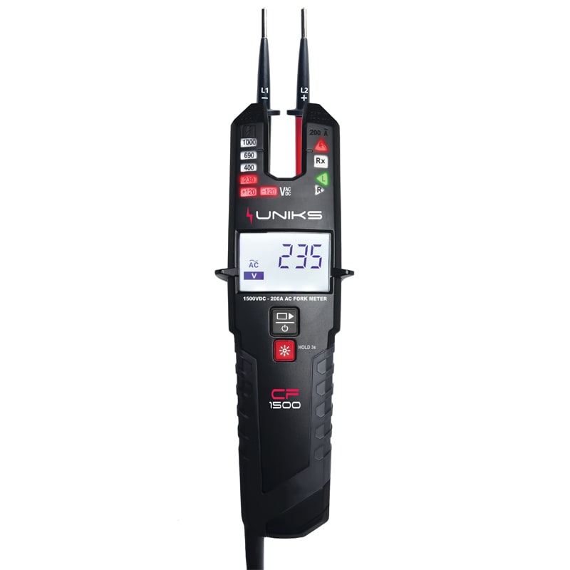 UNIKS SRL UNKCF1500 DUSPOL A PINZA 1000V AC 1500V DC 200A AC