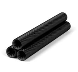 OEC SRL - OECCG0A160B03NN CORRUG. NERO/NERO 450N D.160 BARRA 3 MT