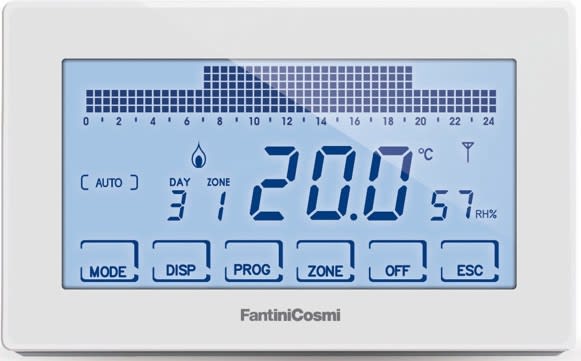 FANTINI COSMI SPA - FANCH180WIFIRL CRONOTERMOSTATO MULTIZONA WIFI RADIO